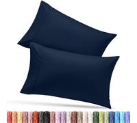 Utopia Bedding ipoallergenico federe in cotone pettinato, MAXIMUM Softness and easy Care, elegant double-stitched Tailoring, riduce allergie e respiratori irritazione