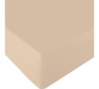Utopia Bedding Lenzuolo con angoli, lenzuolo inferiore, tasca profonda, in morbida microfibra, resistente al restringimento e allo sbiadimento, facile da pulire, 1 lenzuolo con angoli (beige)