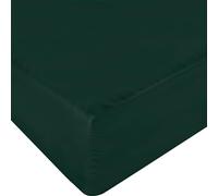 Utopia Bedding Lenzuolo con angoli per letto king size, tasca profonda, in morbida microfibra, resistente al restringimento e allo sbiadimento, facile da pulire, solo 1 lenzuolo con angoli (smeraldo)