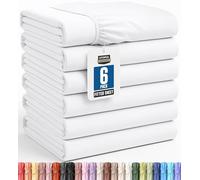 Utopia Bedding Lenzuolo con angoli Twin XL, per dormitorio universitario, in morbida microfibra spazzolata, tasca profonda, resistente alle pieghe, restringimento e allo sbiadimento, facile da pulire