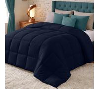 Utopia Bedding Piumino Caldo Letto matrimoniale, 200x200 cm, Navy