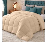 Utopia Bedding Piumino Caldo Letto matrimoniale, 220x240 cm, Beige