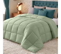 Utopia Bedding Piumino Caldo Letto Singolo, 135x200 cm, Verde Salvia