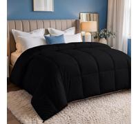 Utopia Bedding Piumino Estivo Per Letto Matrimoniale, 220x240 cm, Nero | Piumino 200 g/m² Con Imbottitura Morbida, Progettato Per Garantire Comfort, Freschezza e Riposo Ottimale Ogni Notte Serena