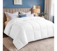 Utopia Bedding Piumino Estivo Per Letto Singolo, 155x220 cm, Bianco | Piumino 200 g/m² Con Imbottitura Morbida, Progettato Per Garantire Comfort, Freschezza e Riposo Ottimale Ogni Notte Serena