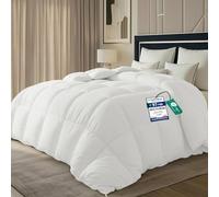 Utopia Bedding Piumino Letto Singolo,135x 200 cm, Bianco