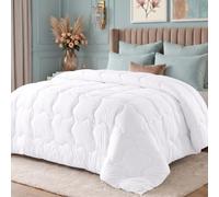 Utopia Bedding Piumino per tutte le stagioni, 135x200 cm, Bianco | Piumino 4 stagioni senza copripiumino, tessuto morbido, trapuntatura Cloud, linguette angolari, OEKO-TEX® STANDARD 100