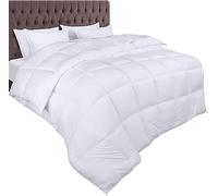 Utopia Bedding Piumone 180 x 200 cm 370 gsm, Piumino Una Piazza e Mezza, Piumino Letto Una Piazza e Mezza, Trapunta Una Piazza e Mezza 100% Microfibra (Bianco)