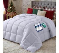 Utopia Bedding Piumone 220x240 cm, Piumino matrimoniale, Trapunta 100% Microfibra, Piumino Caldo (Bianco)