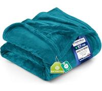 Utopia Bedding Plaid Coperta Pile di Flanella [150x200 cm, Turchese]
