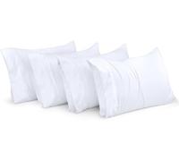 Utopia Bedding Queen - Confezione da 4 federe con chiusura a busta, in morbido tessuto di microfibra spazzolata, resistenti al restringimento e allo sbiadimento, per letto queen size, 50 x 76 cm