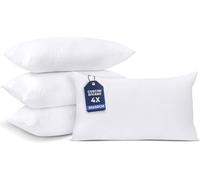 Utopia Bedding Set di 4 Cuscini, 30 x 50 cm Imbottitura per Cuscini, Cuscini Divano, Cuscino Interno (Bianco)