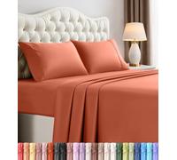 Utopia Bedding - Set di lenzuola per letto queen size, 4 pezzi, lenzuola di