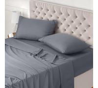 Utopia Bedding Set Lenzuola Letto Matrimoniali 4 Pezzi 180x200 cm Spazzolata
