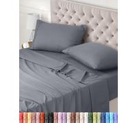 Utopia Bedding Set Lenzuola Letto Matrimoniali 4 Pezzi 180x200 cm Spazzolata