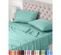 Utopia Bedding Set Lenzuola Letto Matrimoniali 4 Pezzi 180x200 cm Spazzolata