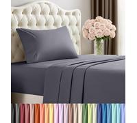 Utopia Bedding Twin XL Sheets - 3 Piece Bedding - Brushed Microfiber - Shrinkage and Fade Resistant - Easy Care (Twin Extra Long Grey)