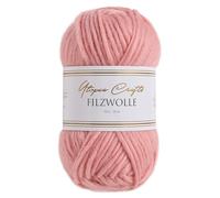 Utopia Crafts 100% lana vergine 50 g (Blush Pink)