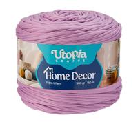 Utopia Crafts Home Décor T-Shirt Yarn for Crochet & Knitting 300g (White)
