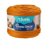 Utopia Crafts Home Décor T-Shirt Yarn for Crochet & Knitting 300g (White)