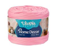 Utopia Crafts Home Décor T-Shirt Yarn for Crochet & Knitting 300g (White)