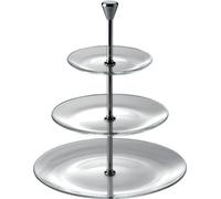 Utopia G60989-000000-B01001, Piastre in vetro a 3 piani, 15,21,2 cm, 28 cm, confezione da 1