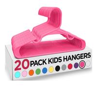 Utopia Home Confezione da 20 grucce per bambini - Grucce in plastica da 11,5 pollici per armadio - Grucce per bambini per vestiti e grucce per ne