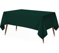 Utopia Kitchen Tovaglia Antimacchia - (152 x 213 cm, Cacciatore Verde) Lavabile in Lavatrice Copritavolo - Ottimo per Feste, Eventi, Matrimoni e Ristoranti (60 x 84 Pollici)