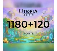 Utopia: Origin - 1180 + 120 Points Direct Top-Up - GLOBAL