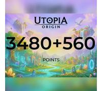 Utopia: Origin - 3480 + 560 Points Direct Top-Up - GLOBAL
