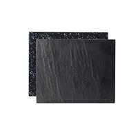 Utopia reversibile ardesia/granito melamina piatti JMP231 - 000000-b01002 Platter, gn 1/2 31,8 x 26 cm (confezione da 2)