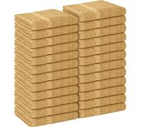 Utopia Towels - Asciugamani da salone, confezione da 24 asciugamani (non resistenti alla candeggina, 40,6 x 68,6 cm) in cotone altamente assorbente per mani, palestra, bellezza, spa e cura dei capelli