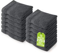 Utopia Towels - Set di 12 Asciugamani Per il Viso Premium, Perfetti Per l'uso in