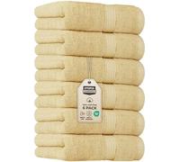 Utopia Towels - Set di Asciugamani Mani (6 Pezzi, 41x 71 cm) - 100% Cotone - Perfezionare per Hotel & Spa - Massima Morbidezza e assorbenza da Parte di (Beige)