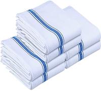 Utopia Towels - Strofinaccio, 38 x 63 cm, 100% cotone filato ad anelli super assorbenti, set di strofinacci e strofinacci morbidi riutilizzabili per la pulizia (confezione da 6, blu)
