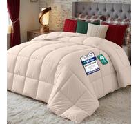 Utopia Trapunta 200 x 200 cm, imbottitura 370 g/mq, traspirante, super morbida (beige), per tutte le stagioni