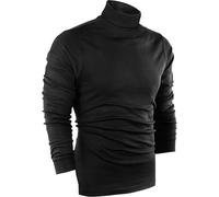 Utopia Wear Turtleneck T-Shirt, Nero, L Uomo