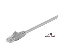 UTP CAT5E 2M GREY 10 PACK NEW