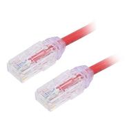 UTP28X5MRD Patch cord TX6A-28™U/UTP 6a filo Cu LSZH rosso L: 5m 28AWG PANDUIT