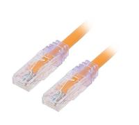 UTP6AX0.5MOR Patch cord TX6A™ 10GigU/UTP 6a filo Cu PVC arancione L: 05m PANDUIT