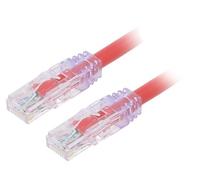 UTP6AX0.5MRD Patch cord TX6A™ 10GigU/UTP 6a filo Cu PVC rosso L: 05m PANDUIT