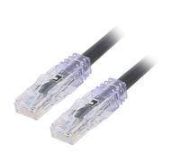 UTP6AX1MBL Patch cord TX6A™ 10GigU/UTP 6a filo Cu PVC nero L: 1m PANDUIT