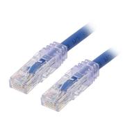 UTP6AX1MBU Patch cord TX6A™ 10GigU/UTP 6a filo Cu PVC blu L: 1m 24AWG PANDUIT