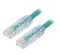 UTP6AX1MGR Patch cord TX6A™ 10GigU/UTP 6a filo Cu PVC verde L: 1m 24AWG PANDUIT