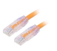 UTP6AX1MOR Patch cord TX6A™ 10GigU/UTP 6a Wire Cu PVC arancione L: 1m PANDUIT