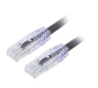 UTP6AX2MBL Patch cord TX6A™ 10GigU/UTP 6a filo Cu PVC nero L: 2m PANDUIT