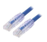 UTP6AX2MBU Patch cord TX6A™ 10GigU/UTP 6a filo Cu PVC blu L: 2m 24AWG PANDUIT