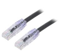 UTP6AX3MBL Patch cord TX6A™ 10GigU/UTP 6a filo Cu PVC nero L:3 metriPANDUIT