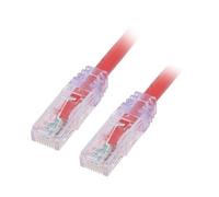 UTP6AX5MRD Patch cord TX6A™ 10GigU/UTP 6a filo Cu PVC rosso L: 5m 24AWG PANDUIT