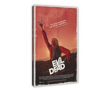 UTRDCF Poster del film Evil Dead (2013) su tela, decorazione artistica da parete per soggiorno e camera da letto, 60 x 90 cm